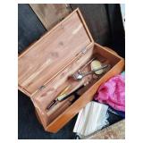 Great lot of many Old Smalls , Straight Razor,Jewelry, and More