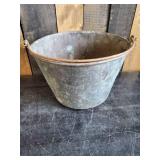 Super Rare Copper Bucket Early 20th Century