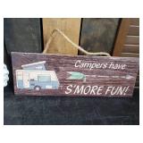 Large Lot of Patio / Beach Signs - Seahorses, Camping & More!