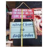 Large Lot of Patio / Beach Signs - Seahorses, Camping & More!