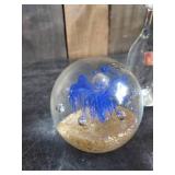 4 Beautiful Paper Weights in Solid Condition