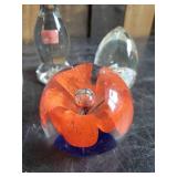 4 Beautiful Paper Weights in Solid Condition