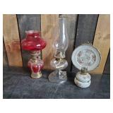 3 Decorative Gas Lanterns - Beautiful!!