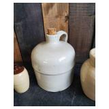 4 Antique Pieces of Stoneware - Shoulder Jug and More!