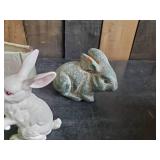 Groovy Mid Modern  Lot of Many Porcelain Figurines and Planters