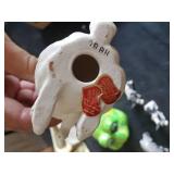 Groovy Mid Modern  Lot of Many Porcelain Figurines and Planters