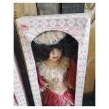 2 Collectible Porcelain Dolls Still in the Boxes!!!