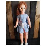 1968 Uneeda Walking Doll / Very Large Great Condition!!