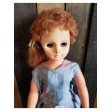 1968 Uneeda Walking Doll / Very Large Great Condition!!