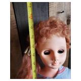 1968 Uneeda Walking Doll / Very Large Great Condition!!