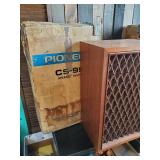 2 Very Collectible Pioneer CS-99 Hi-Fi Speakers w/ Original Boxes
