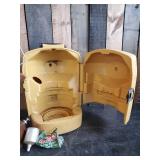 Vintage Coleman 275 Brown 1982 Lantern , Clamshell Case, Funnel