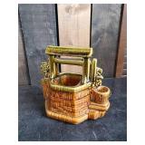 Vintage Mccoy and Rosville Ceramic Planters