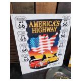 3 Signs - Oliver Tractor, Route 66, Fishing