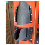 Pair Mid Modern Continental 65 Colorful Waterskis 65"