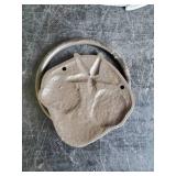 6 Cast Iron Beach Themed Towel Rings