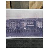 Fantastic 1913 Oxley Photo Panoramic Print of Park Region Motorcycle Club