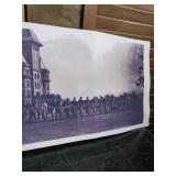 Fantastic 1913 Oxley Photo Panoramic Print of Park Region Motorcycle Club
