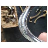 60+ Vintage and New Drawer Pulls and Woven Basket