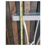 Beautiful Tall Tile Top Patio Side Table / Plant Stand