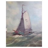 Absolutely Beautiful Hand Painted Original Large Painting 28"x 42"