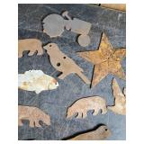 30+ Metal Animal Cut-outs / Perfect for Art and Décor