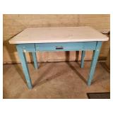Fantastic Bohn Sanitor Table / Porcelain Top with Drawer St. Paul