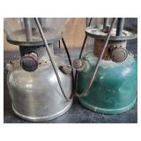 Vintage 242B & 242C Coleman Lanterns 1 w/ Globe