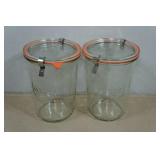 *2* Weck 3/4L Mold Canning Jars