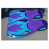 Cressi Blulove Kids Snorkel Set - Fin Size L/XL