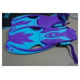 Cressi Blulove Kids Snorkel Set - Fin Size L/XL