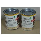 *2* Osmo Polyx-Oil High Solid for Wood Floors and Furniture - Clear Satin .75L