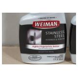 *2* Weiman Stainless Steel Cleaner & Polisher - 12oz