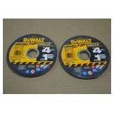 *2* DeWalt 4.5"x1/4" Metal Grinding Discs