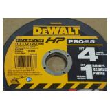 *2* DeWalt 4.5"x1/4" Metal Grinding Discs