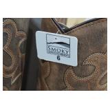 Smoky Mountain Western Leather Boots - Youth Size 6