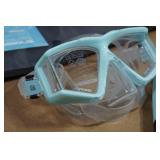 Cressi Blulove Adult Horizaon Scilla Snorkel Combo