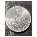 1985 ENGELHARD PROSPECTOR 1 TROY OZ .999 FINE SILVER