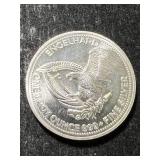 1985 ENGELHARD PROSPECTOR 1 TROY OZ .999 FINE SILVER