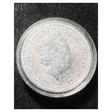 2020 WHITE HORSE OF HANOVER 2 TROY OZ .9999 FINE SILVER IN AIRTITE