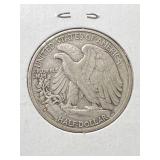 1941-D US WALKING LIBERTY HALF DOLLAR