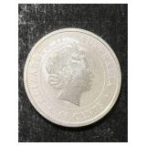 2014 AUSTRALIAN SHARK HALF TROY OZ .999 FINE SILVER
