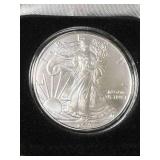 2019 AMERICAN SILVER EAGLE 1 TROY OZ .999 FINE SILVER IN BOX