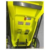 Ryobi RY401018 40v 20  Self-Propelled Battery Powered Lawn Mower with Charger and 6Ah Battery.