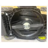 Ryobi RY401018 40v 20  Self-Propelled Battery Powered Lawn Mower with Charger and 6Ah Battery.