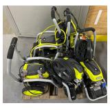 RYOBI 2500/3000 Pressure Washer lot of 6 retail value of $2,200 see description