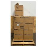 Double Wrapped Paper Bucket, 165 Oz., Unwaxed, White, 100 per Case 9 cases