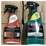 Weiman Cabniet & Wood16 boxes, Granite & Stone6 boxes132 total bottles