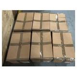 Pallet of 6 boxes of Belts 756 total belts