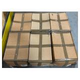 Pallet of 6 boxes of Belts 756 total belts